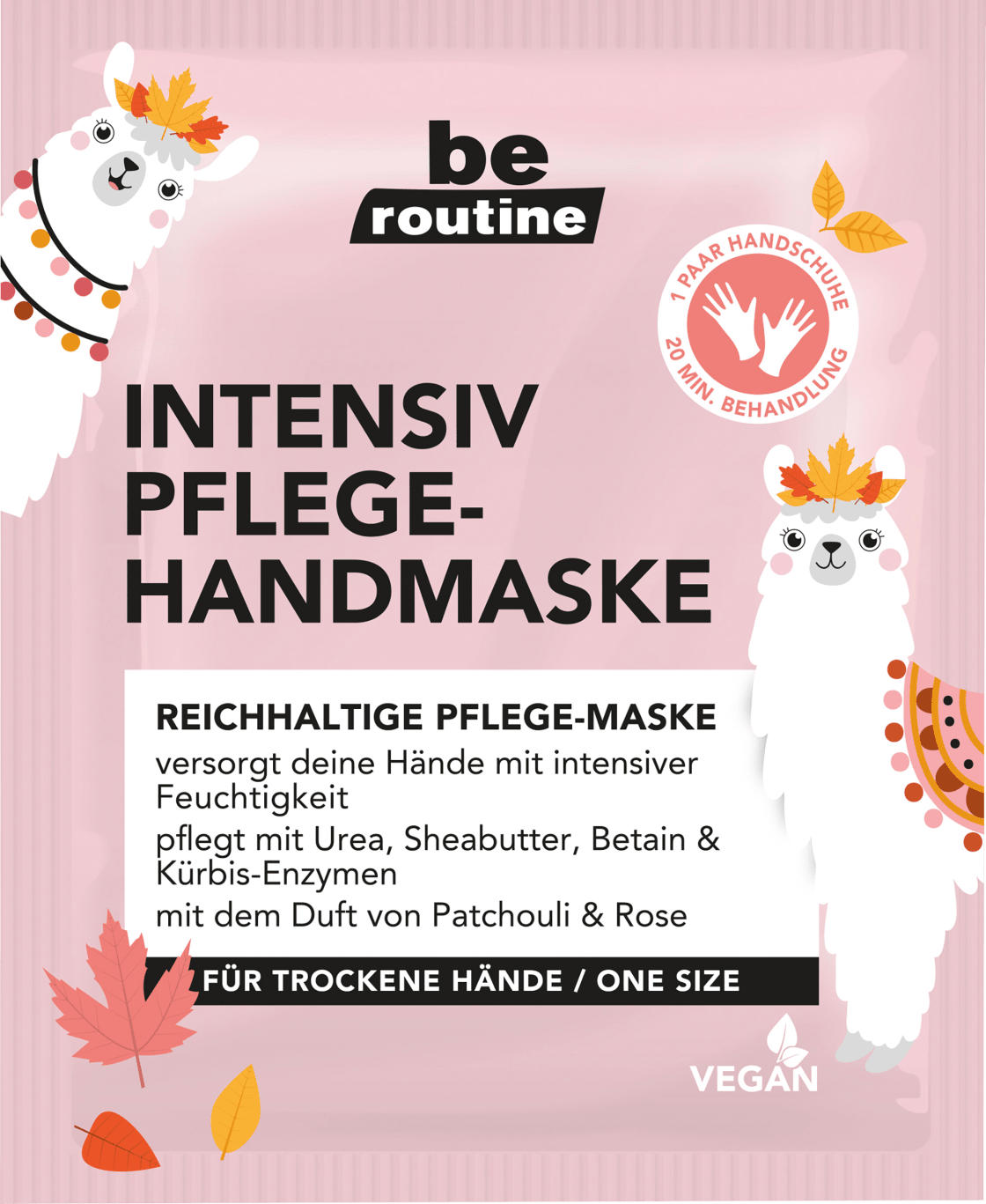 be routine Handschuhmaske Patchouli & Rose (1 Paar)