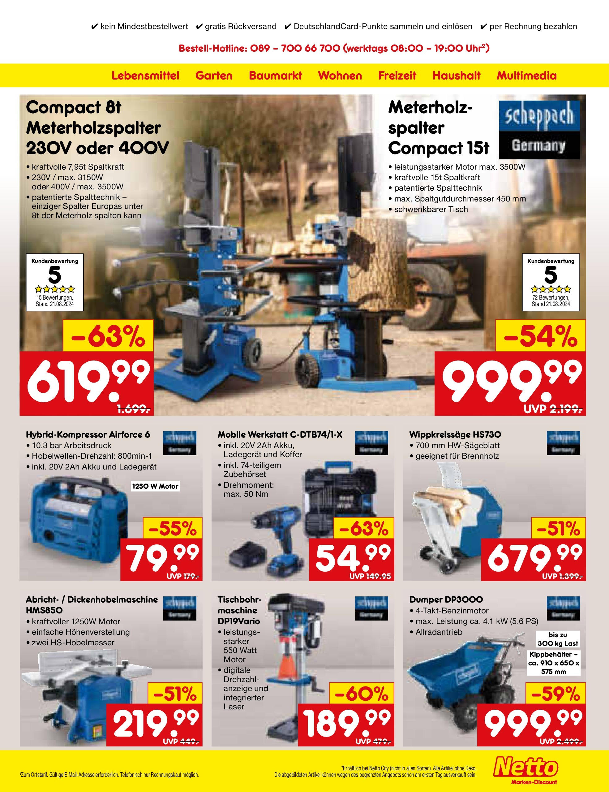 Netto Marken-Discount - Rheinland-Pfalz (ab 30.09.2024) » Angebote | Seite: 36 | Produkte: Tisch, Koffer, Ladegerät