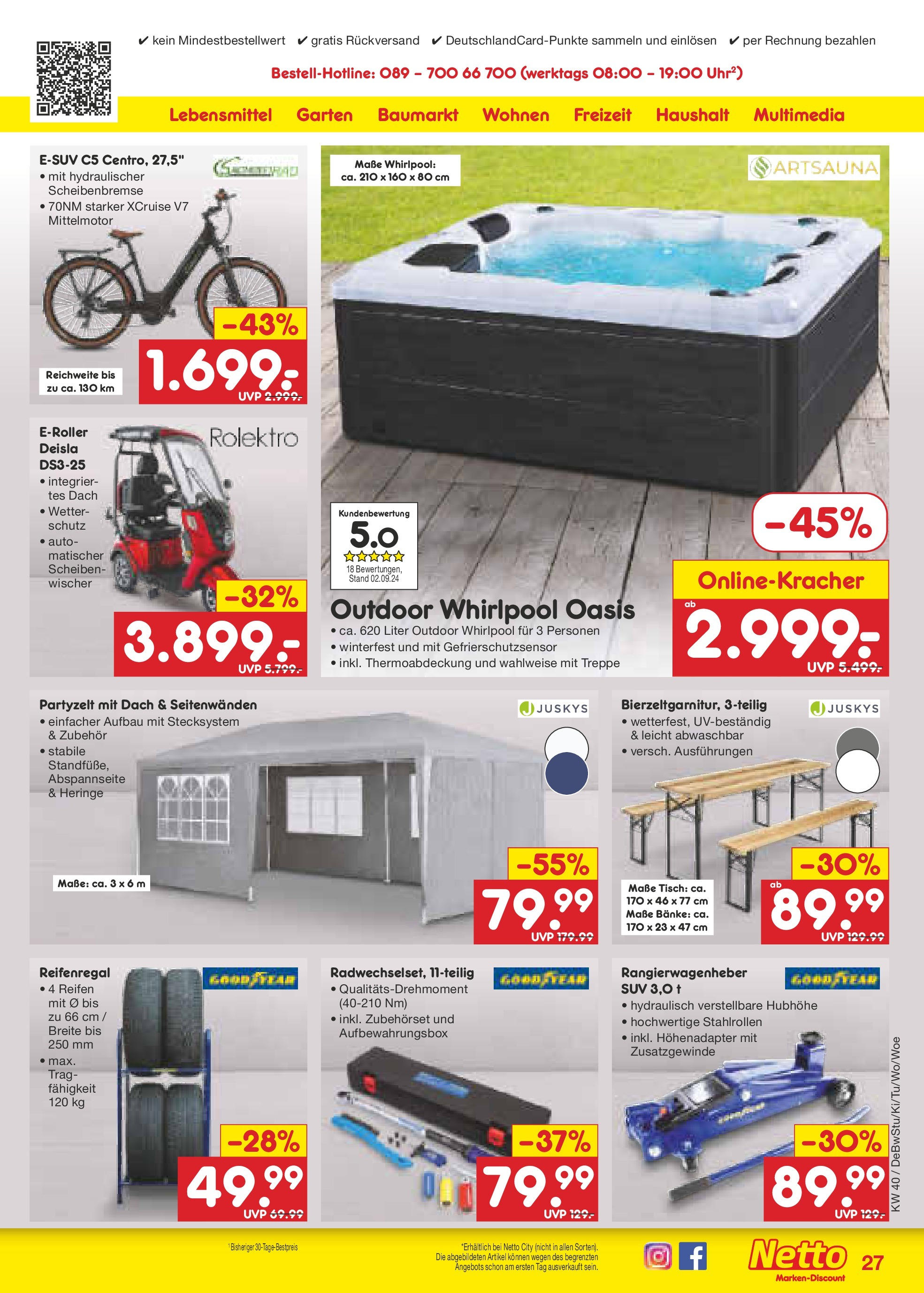 Netto Marken-Discount - Hessen (ab 30.09.2024) » Angebote | Seite: 34 | Produkte: Tisch