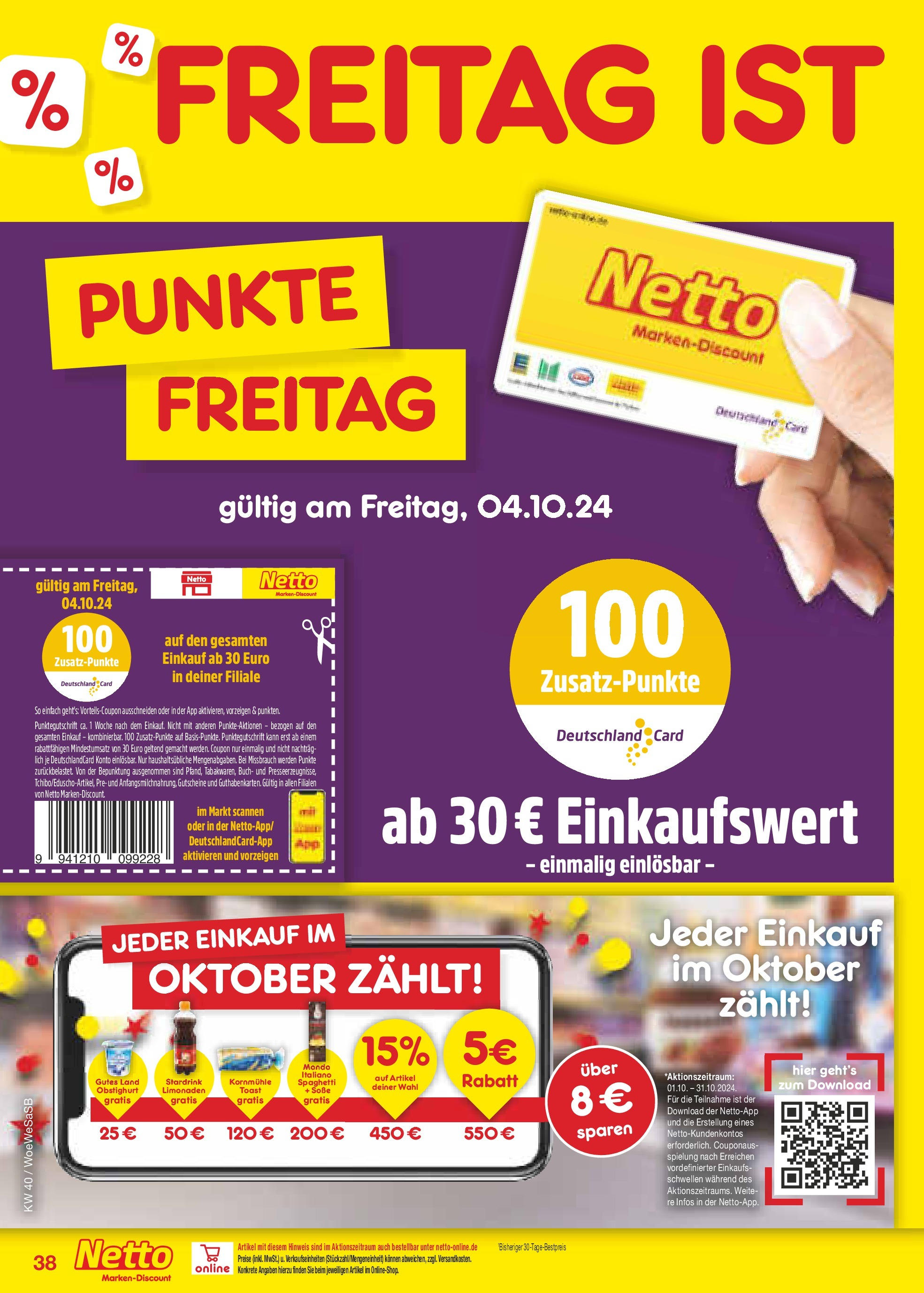 Netto Marken-Discount - Saarland (ab 30.09.2024) » Angebote | Seite: 48 | Produkte: Toast