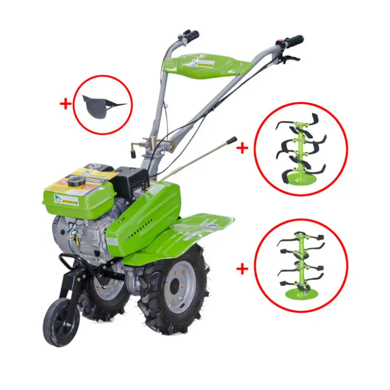 МОТОРНА ФРЕЗА GARDENIA B4-R 4-ТАКТОВ БЕНЗИНОВ, 7.00 КС, РАБОТНА ШИРИНА 100.00 см