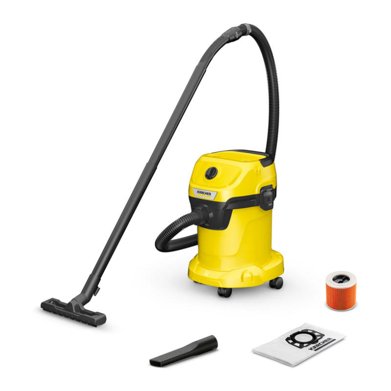 ПРАХОСМУКАЧКА KARCHER WD 3 V-17/4/20 17000.0 ml, ИЗДУХВАЩА ФУНКЦИЯ