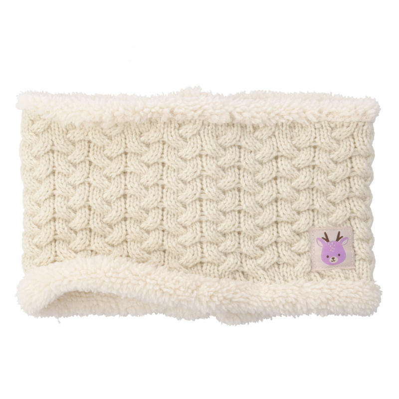 Baby Snood mit Zopf-Muster