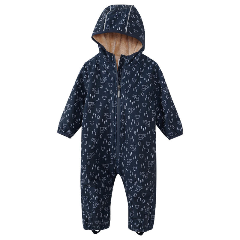 Baby Winter-Softshelloverall mit Fuchs-Allove