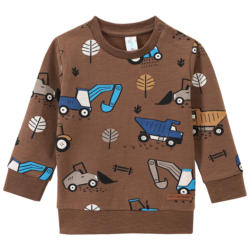 Baby Sweatshirt mit Fahrzeugen