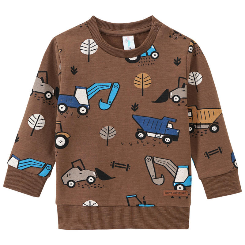 Baby Sweatshirt mit Fahrzeugen