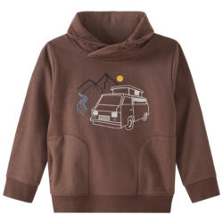 Jungen Sweatshirt mit Schalkragen