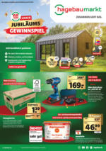 Hagebau Hagebaumarkt - unser Jubiläums Gewinnspiel - bis 04.10.2024