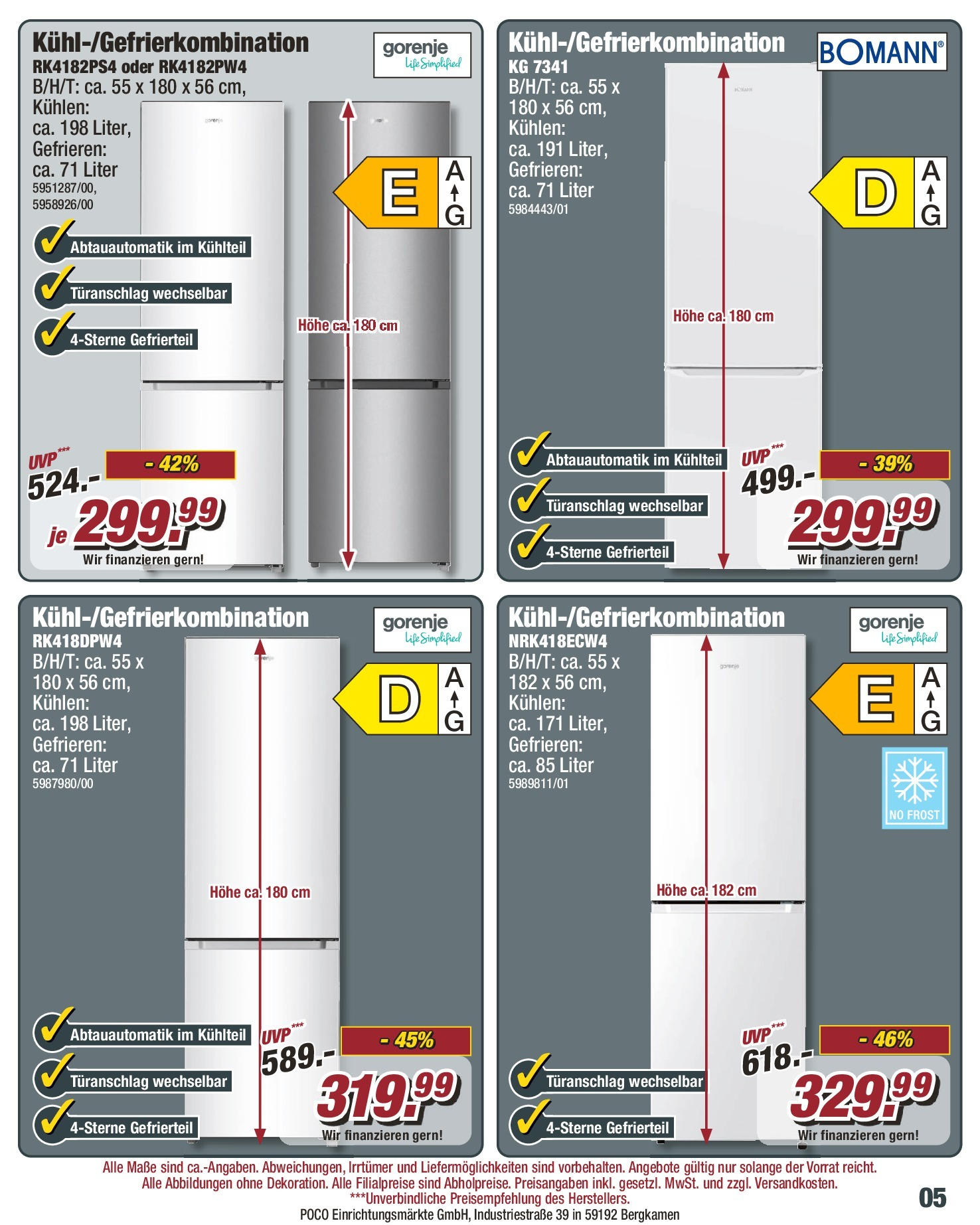 Poco Onlineprospekt 40/24 (ab 01.10.2024) zum Blättern | Seite: 5 | Produkte: Gorenje