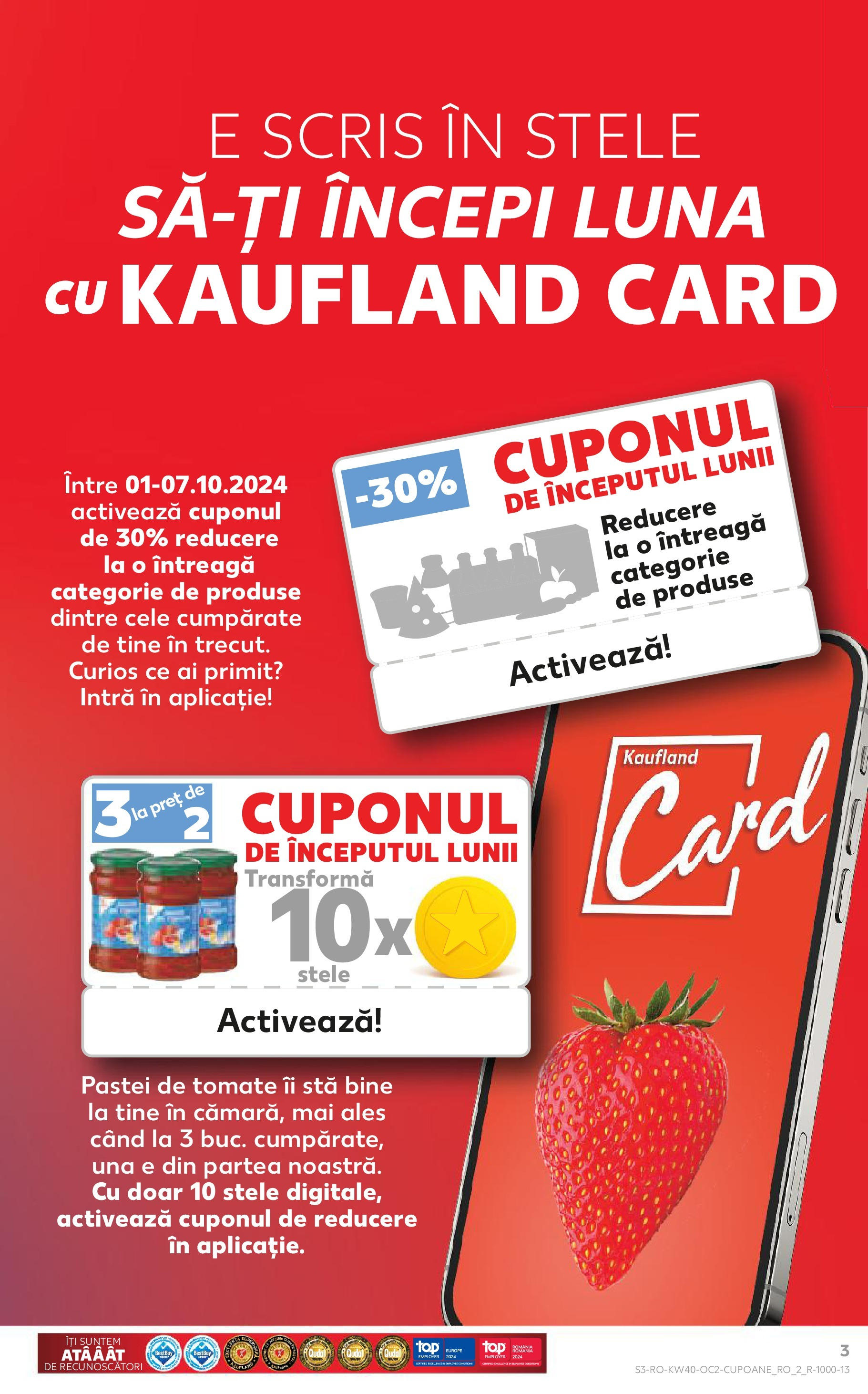 Catalog Kaufland - Bucureşti 02.10.2024 - Revista si Oferta | Pagină: 3