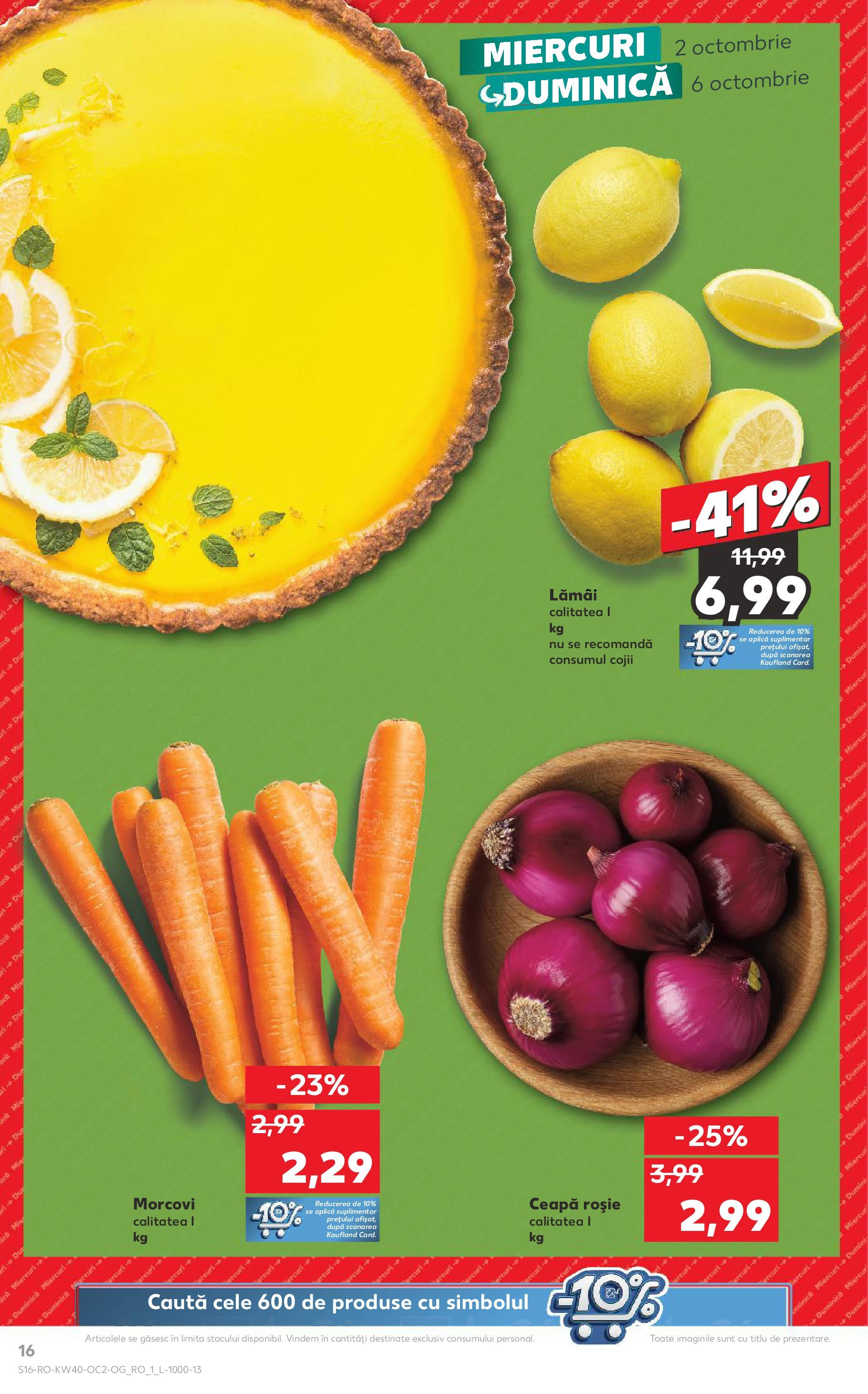 Catalog Kaufland - Bucureşti 02.10.2024 - Revista si Oferta | Pagină: 16