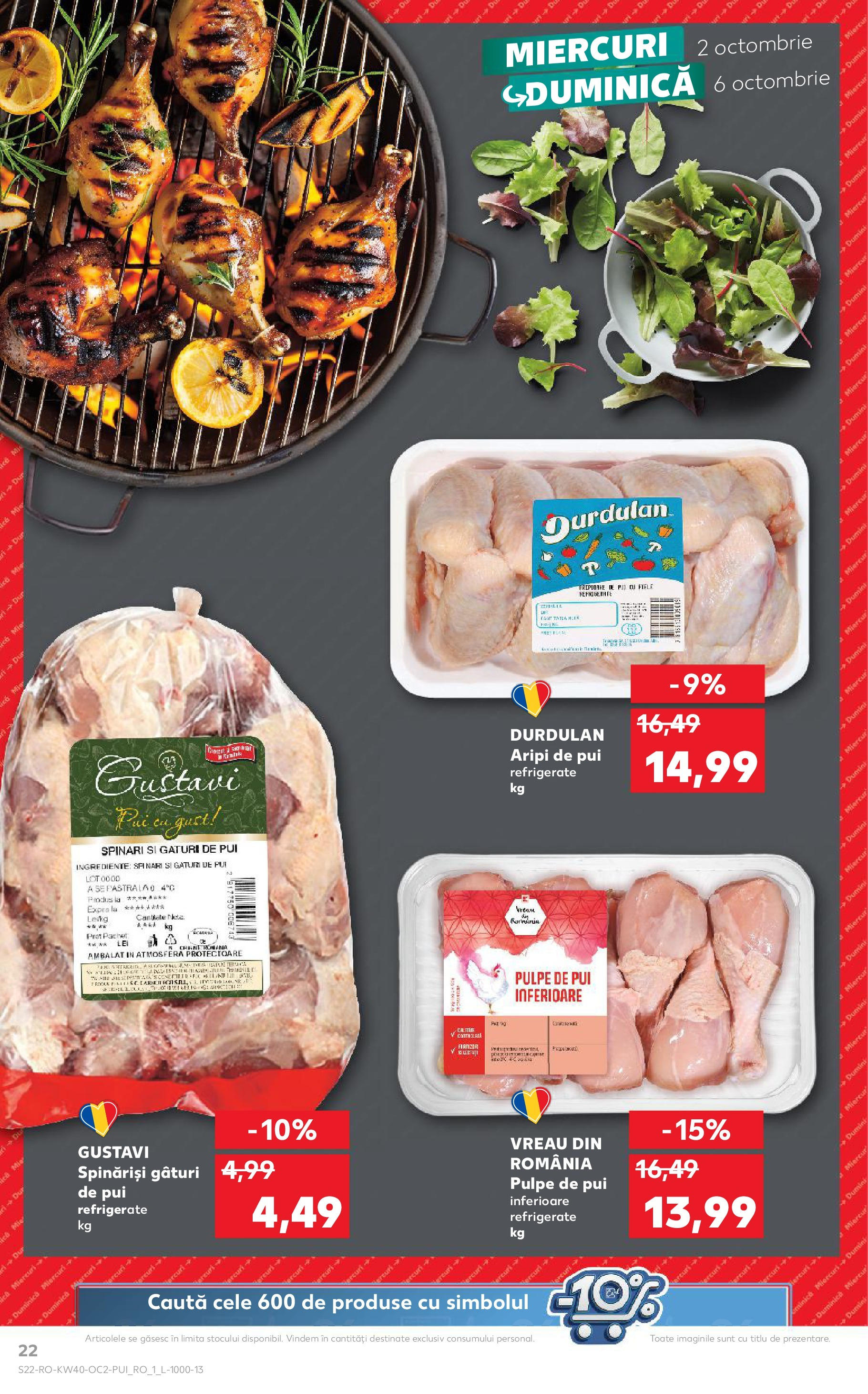 Catalog Kaufland - Bucureşti 02.10.2024 - Revista si Oferta | Pagină: 22