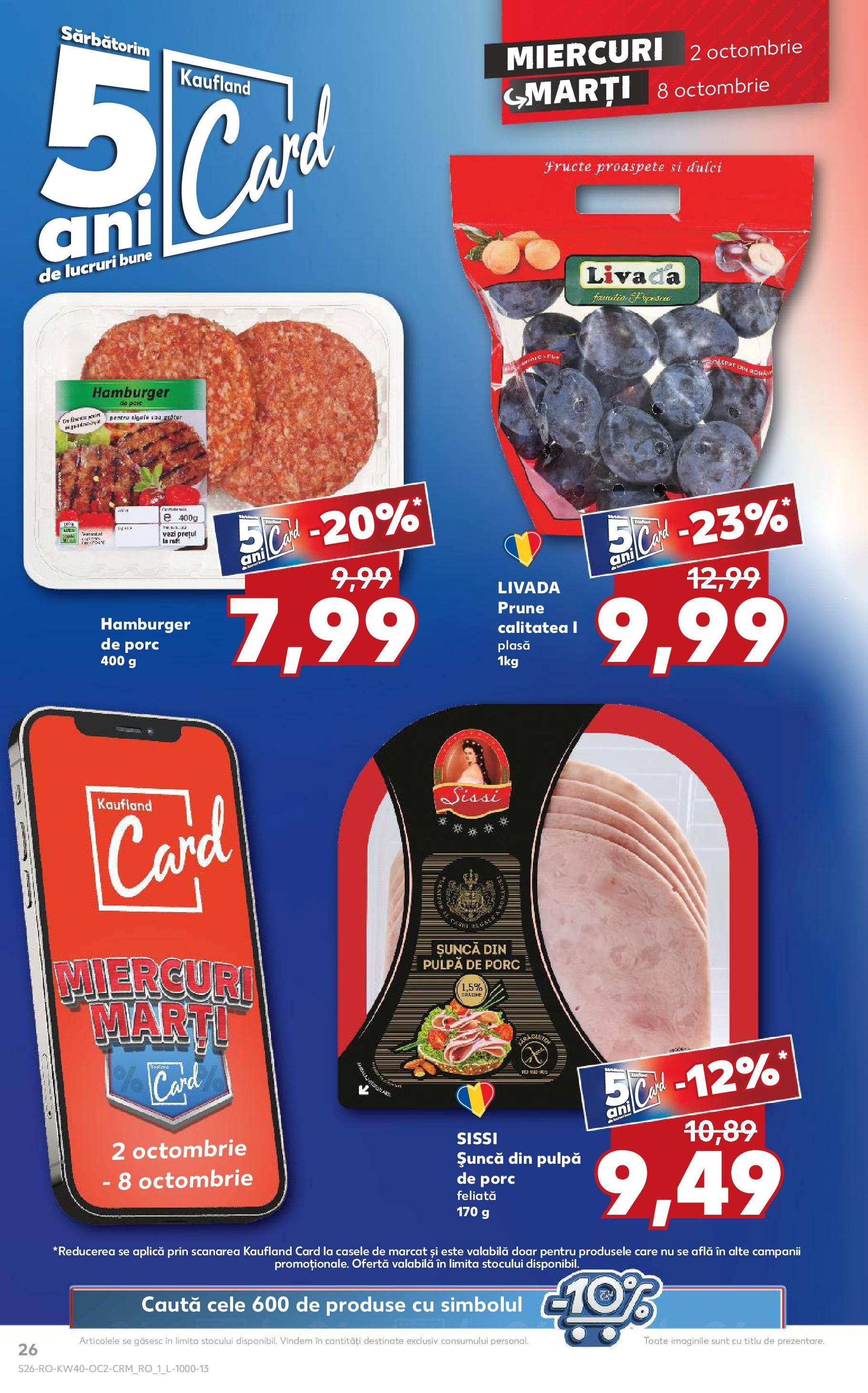 Catalog Kaufland - Bucureşti 02.10.2024 - Revista si Oferta | Pagină: 26