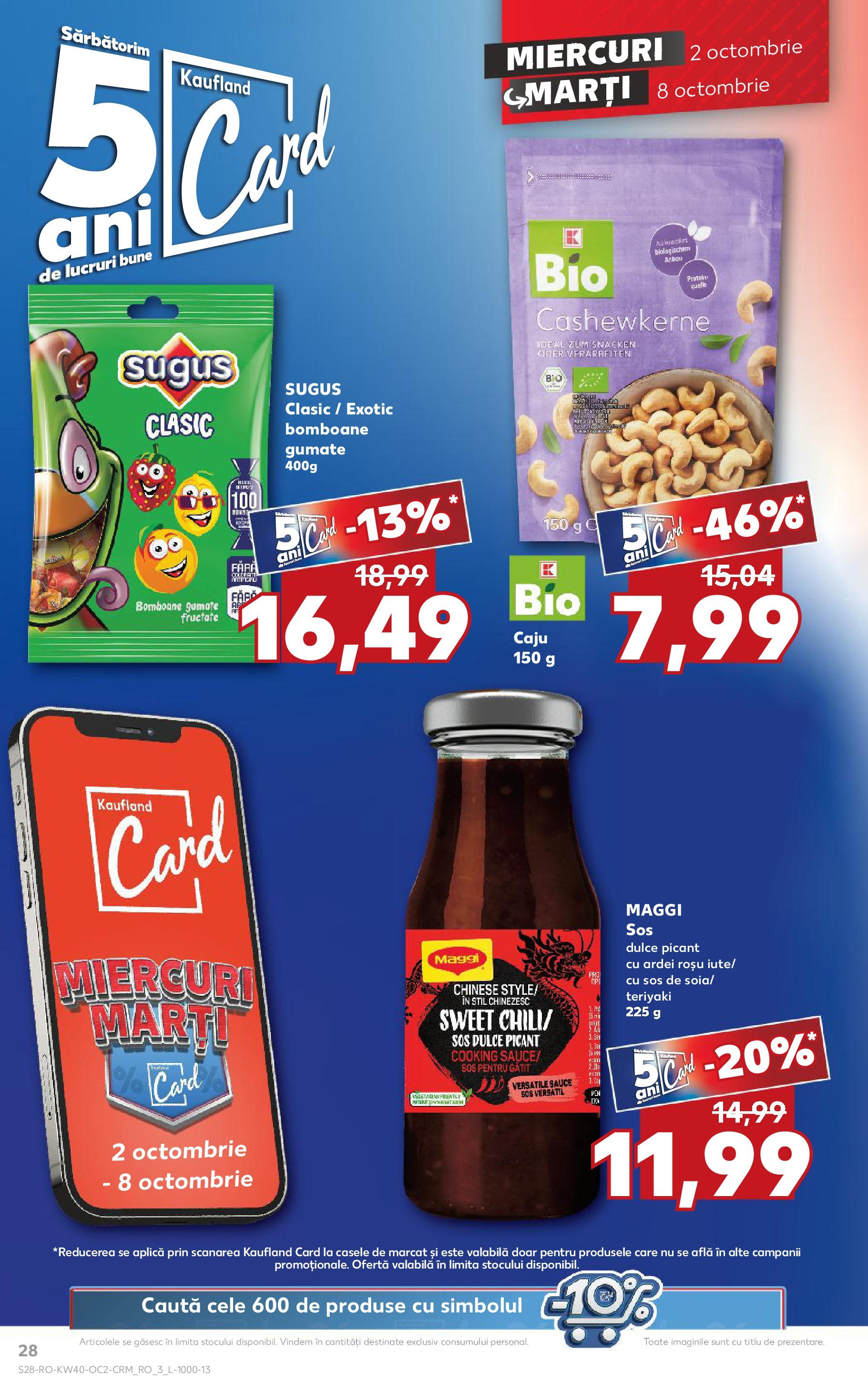 Catalog Kaufland - Bucureşti 02.10.2024 - Revista si Oferta | Pagină: 28