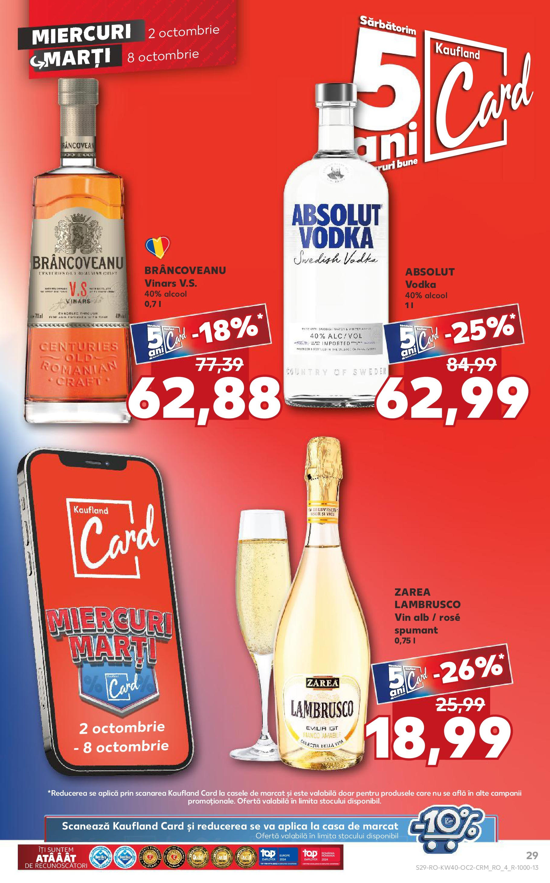 Catalog Kaufland - Bucureşti 02.10.2024 - Revista si Oferta | Pagină: 29