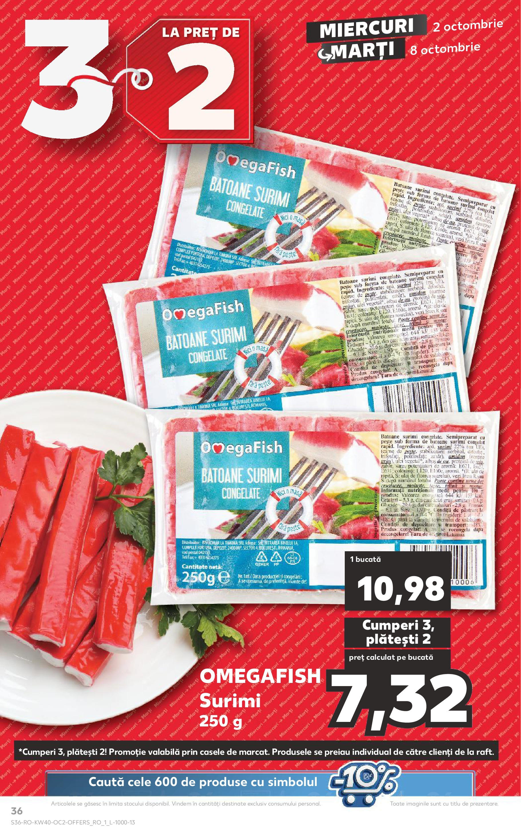 Catalog Kaufland - Bucureşti 02.10.2024 - Revista si Oferta | Pagină: 36