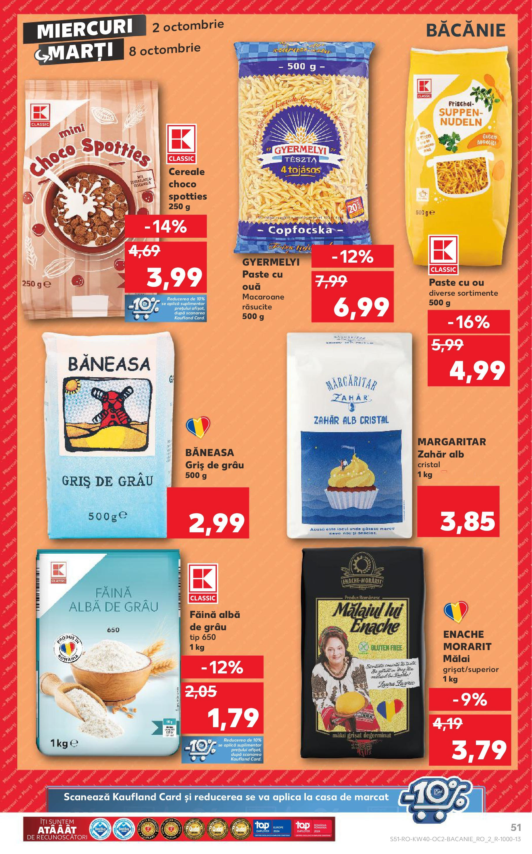 Catalog Kaufland - Bucureşti 02.10.2024 - Revista si Oferta | Pagină: 51