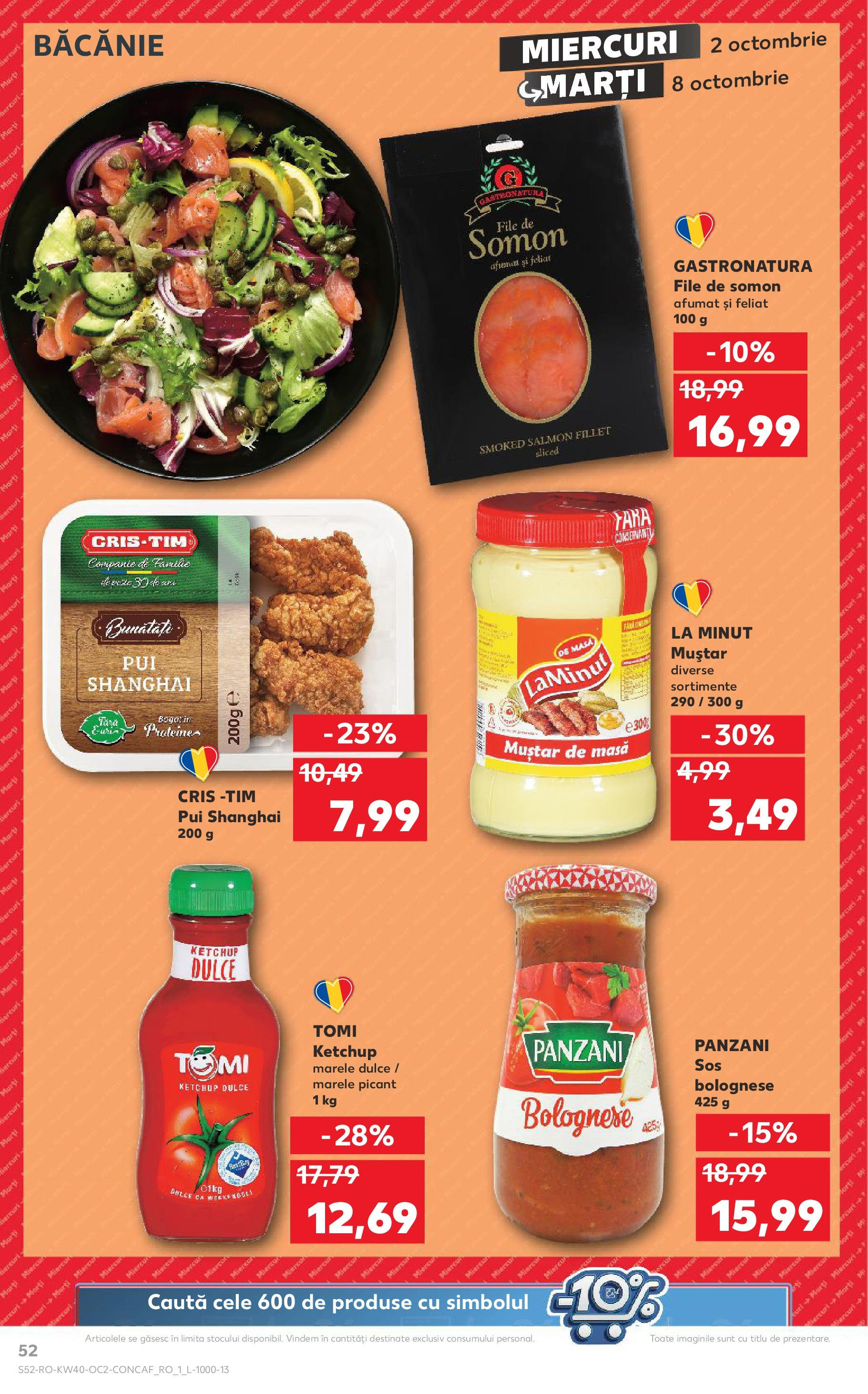 Catalog Kaufland - Bucureşti 02.10.2024 - Revista si Oferta | Pagină: 52