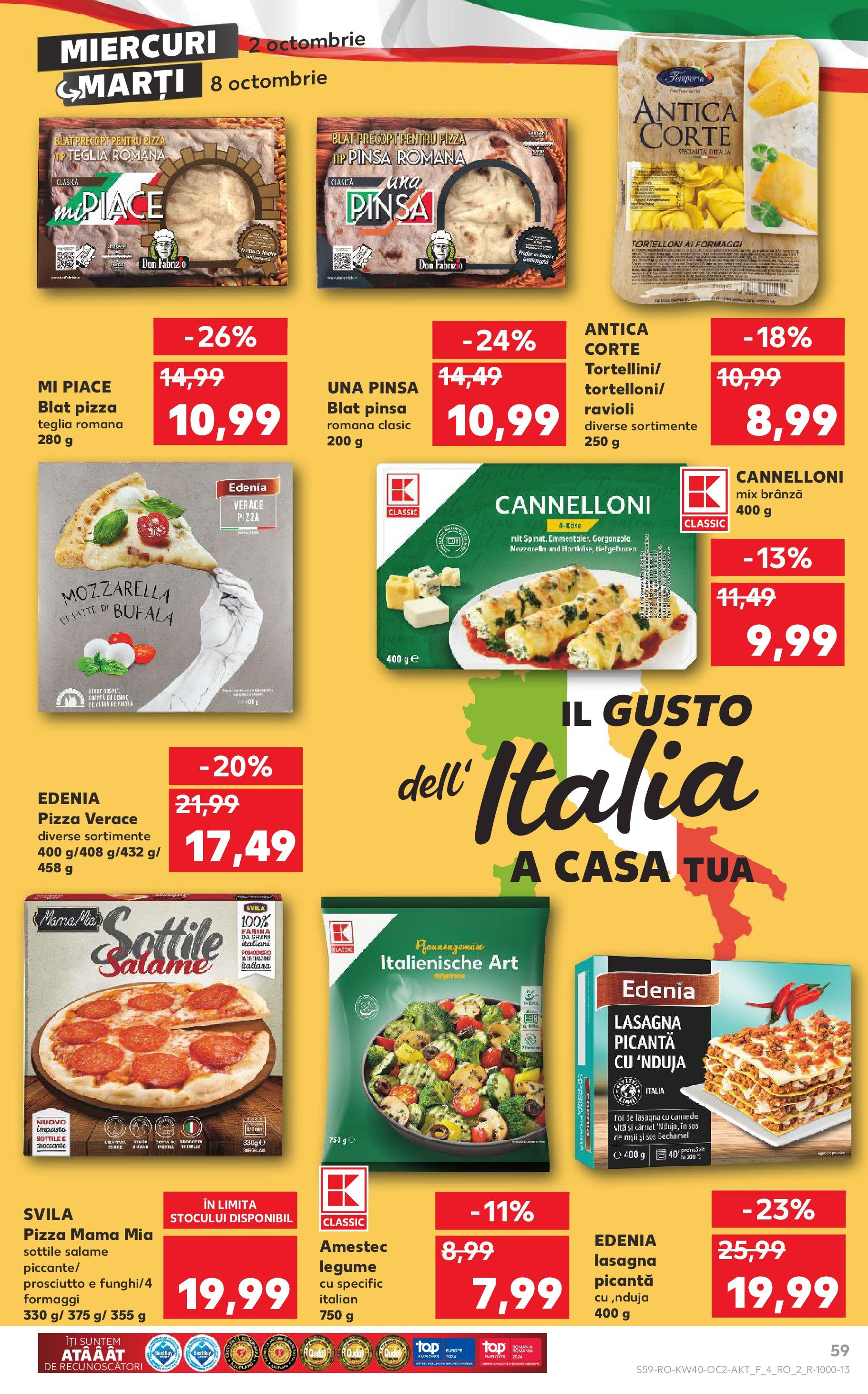 Catalog Kaufland - Bucureşti 02.10.2024 - Revista si Oferta | Pagină: 59