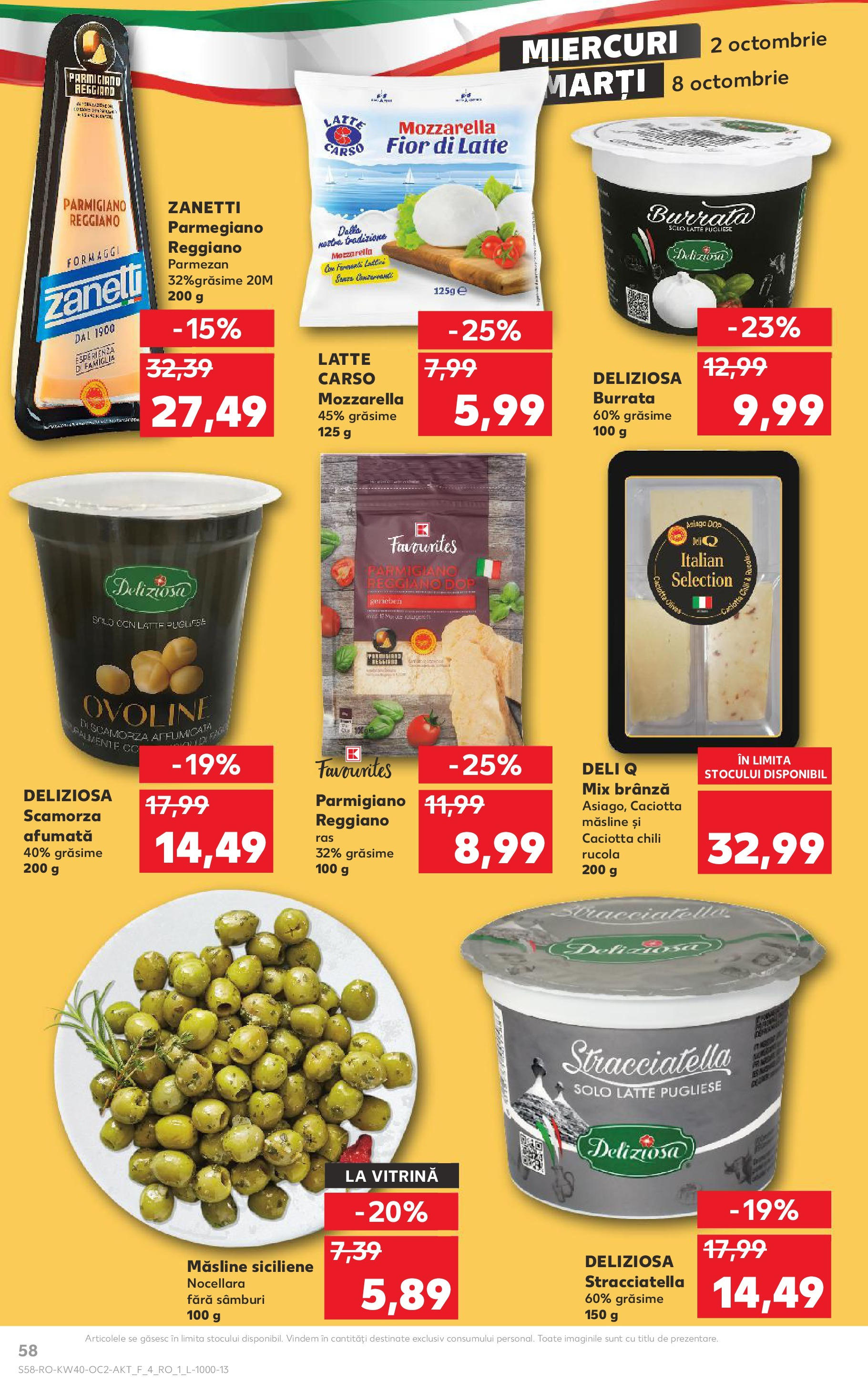 Catalog Kaufland - Bucureşti 02.10.2024 - Revista si Oferta | Pagină: 58