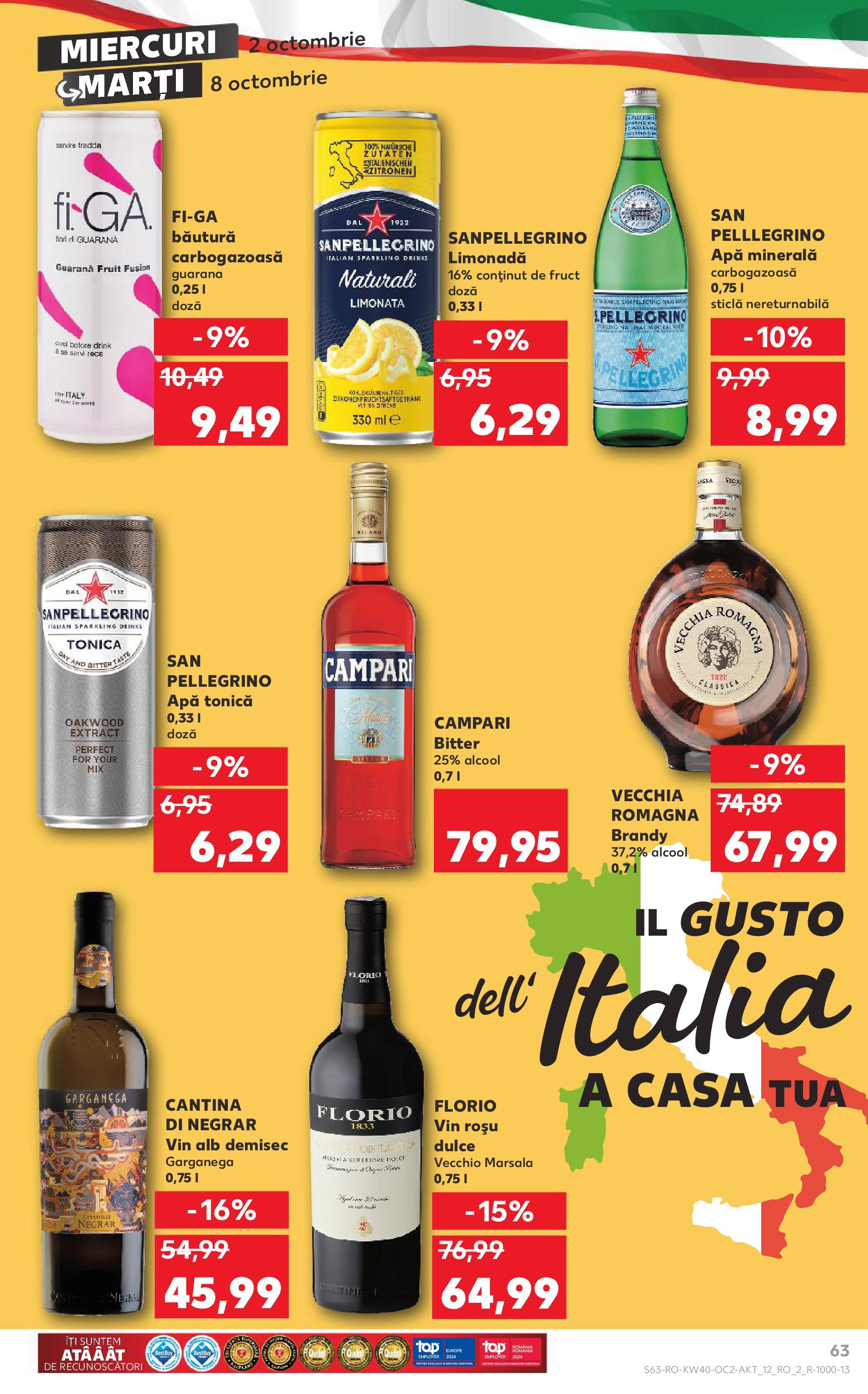 Catalog Kaufland - Bucureşti 02.10.2024 - Revista si Oferta | Pagină: 63