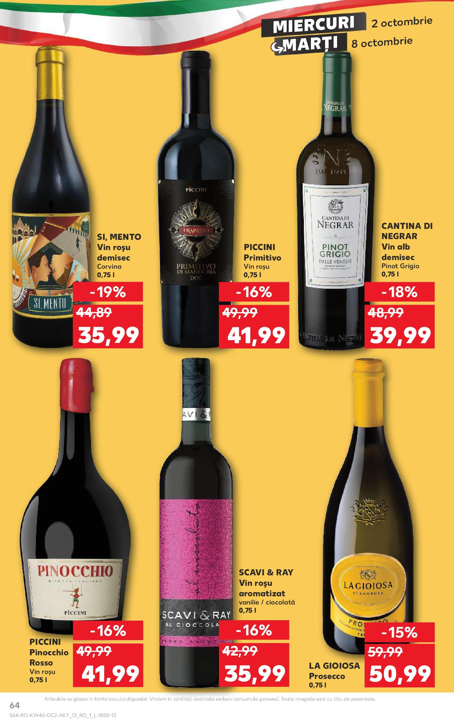 Catalog Kaufland - Bucureşti 02.10.2024 - Revista si Oferta | Pagină: 64