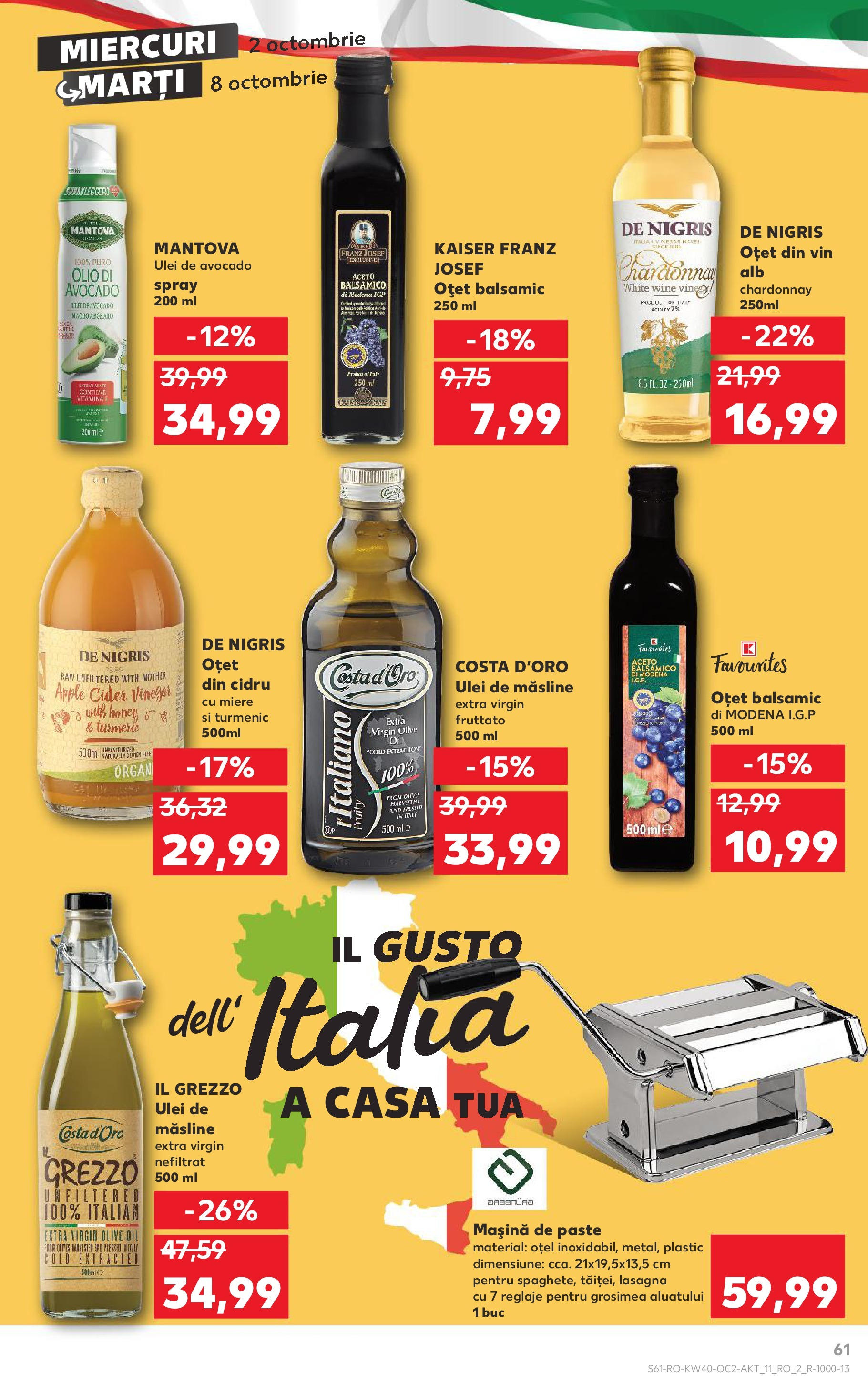 Catalog Kaufland - Bucureşti 02.10.2024 - Revista si Oferta | Pagină: 61