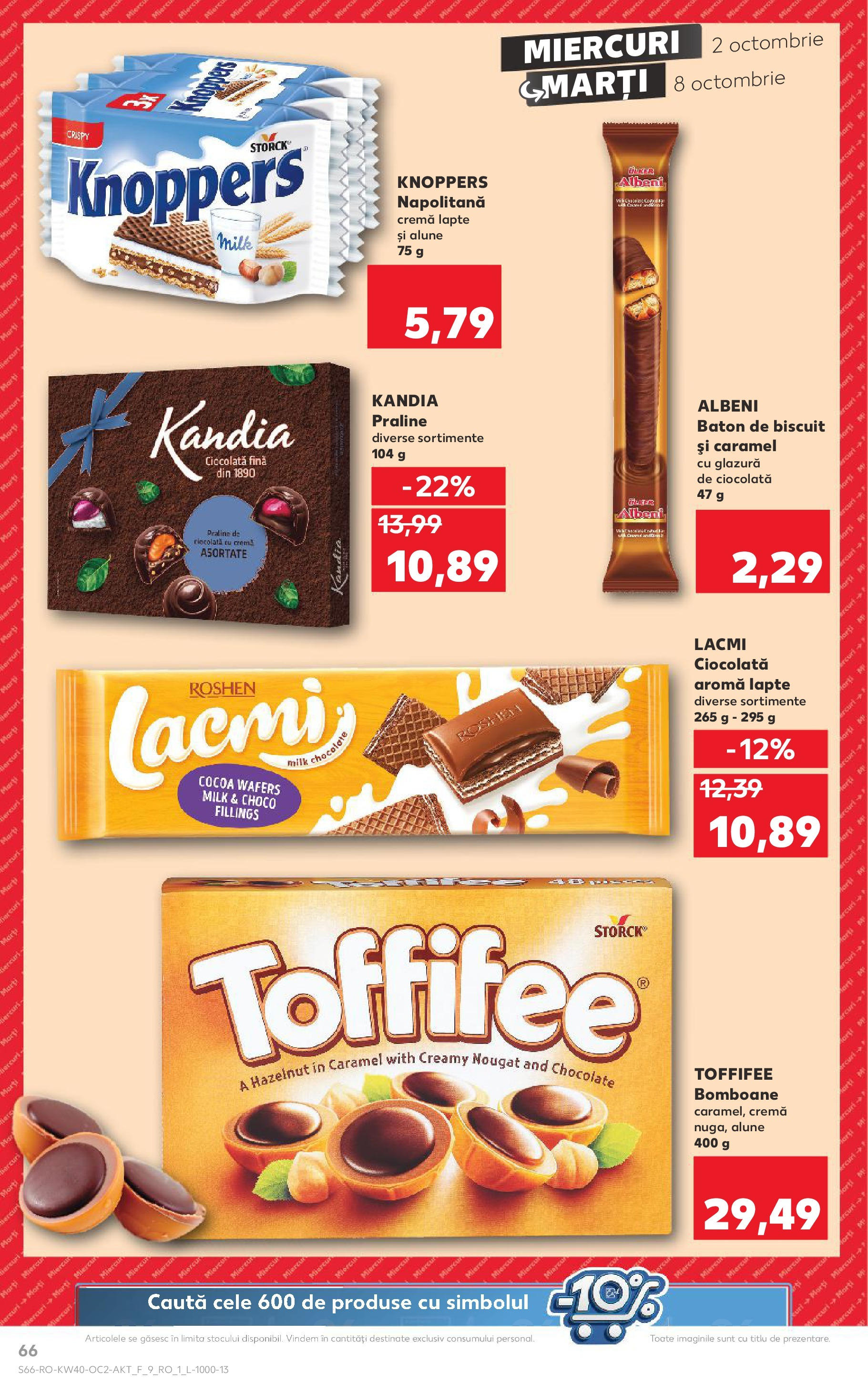 Catalog Kaufland - Bucureşti 02.10.2024 - Revista si Oferta | Pagină: 66