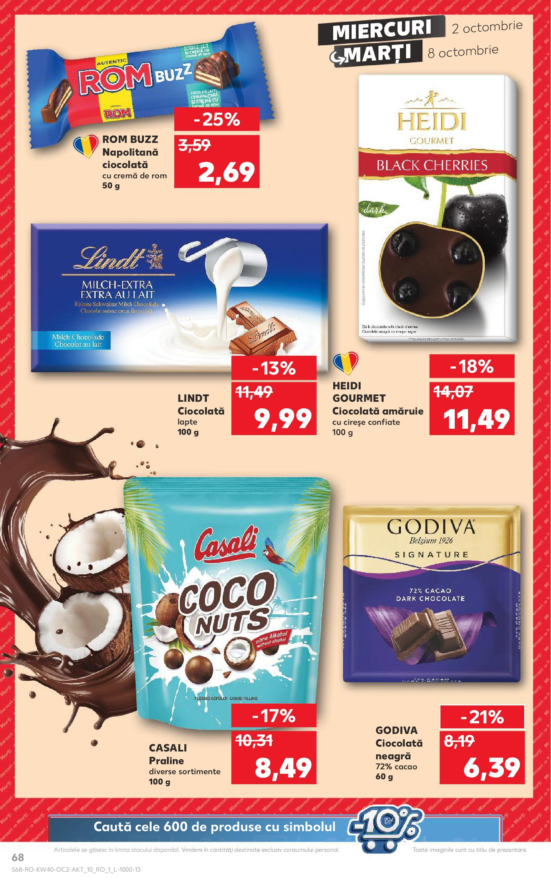 Catalog Kaufland - Bucureşti 02.10.2024 - Revista si Oferta | Pagină: 68