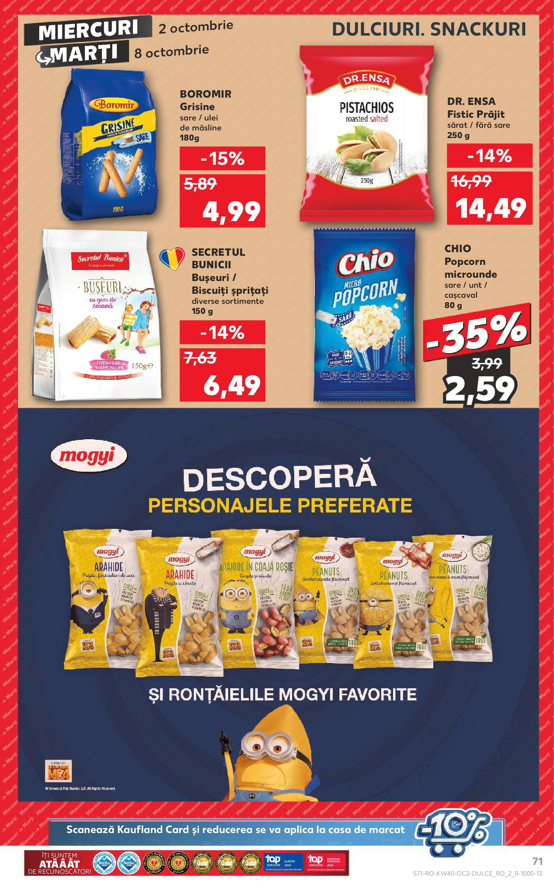 Catalog Kaufland - Bucureşti 02.10.2024 - Revista si Oferta | Pagină: 71