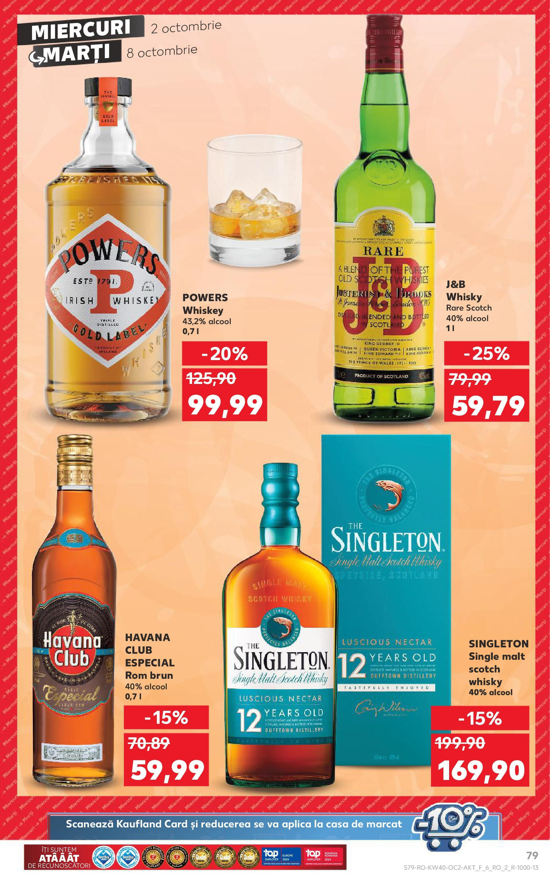 Catalog Kaufland - Bucureşti 02.10.2024 - Revista si Oferta | Pagină: 79