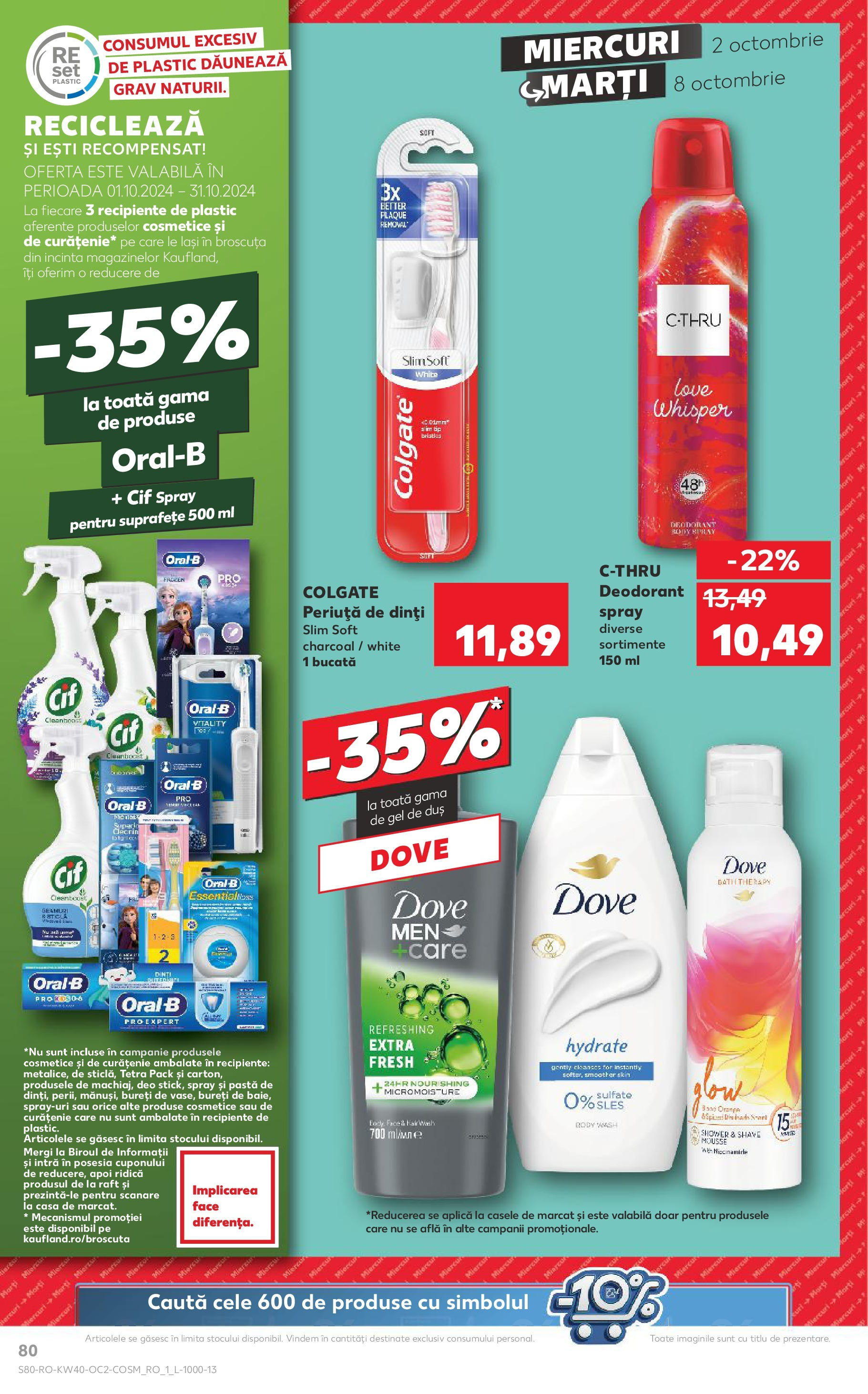 Catalog Kaufland - Bucureşti 02.10.2024 - Revista si Oferta | Pagină: 80