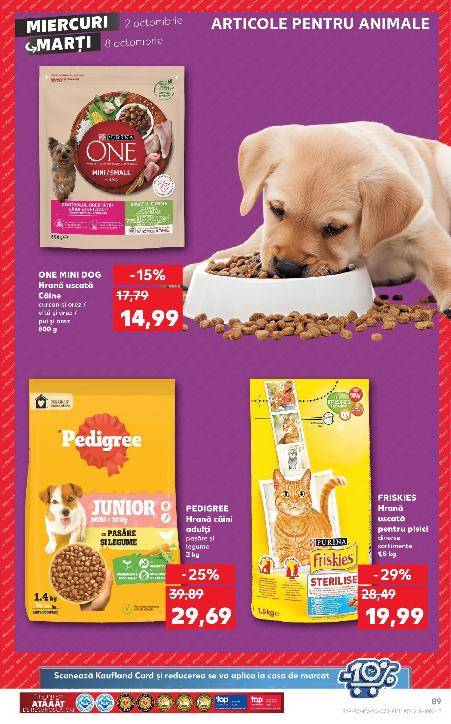 Catalog Kaufland - Bucureşti 02.10.2024 - Revista si Oferta | Pagină: 89