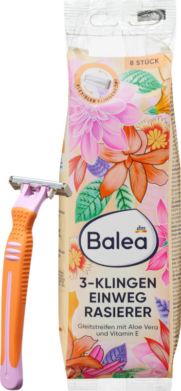 Balea Einwegrasierer 3-Klingen