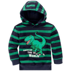 Jungen Hoodie mit Dino-Applikation (Nur online)