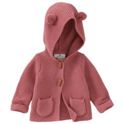 Newborn Strickjacke mit Öhrchen (Nur online)