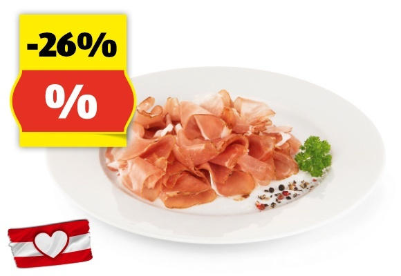 GENUSS 100% AUS ÖSTERREICH Speck hauchfein, 120 g