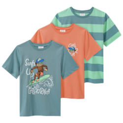 3 Jungen T-Shirts in verschiedenen Dessins (Nur online)