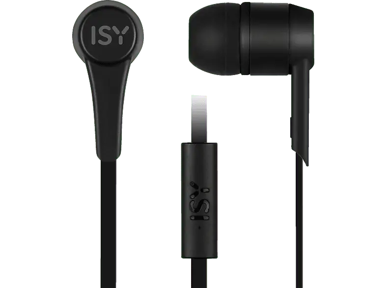 ISY Kopfhörer In Ear IIE-1101, schwarz