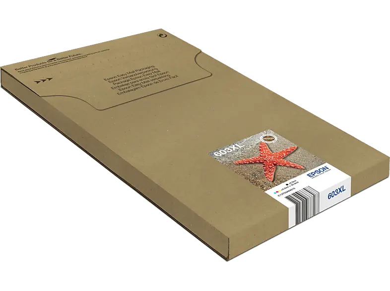 EPSON 603XL Seestern Multipack 4 Farben EasyMail Tinte; Tintenpatrone