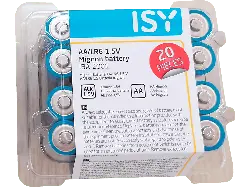 ISY Batterie AA LR06 1,5V Mignon 20er Pack (IBA-2001)
