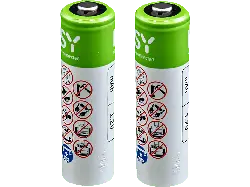 ISY IAB-1003 AAA Akku, 1.2 Volt, 800 mAh 2 Stück