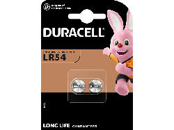 Duracell LR54 Alkaline Knopfbatterie, 2er Pack (189/V10GA); Knopfzelle