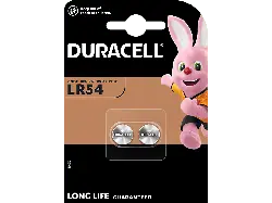 Duracell LR54 Alkaline Knopfbatterie, 2er Pack (189/V10GA); Knopfzelle