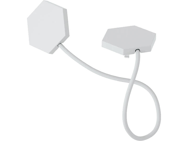 Nanoleaf Flex Connectors 3 Stück Weiß; Steckverbindungskabel