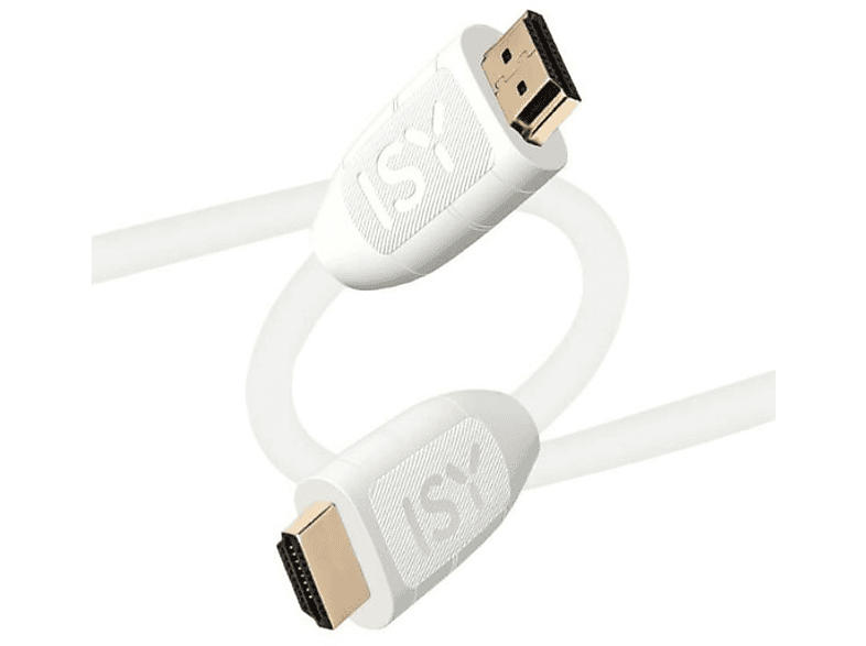 ISY IHD 9016-IT HDMI 2.1 Kabel, 8K30Hz, 2 Meter, Weiß