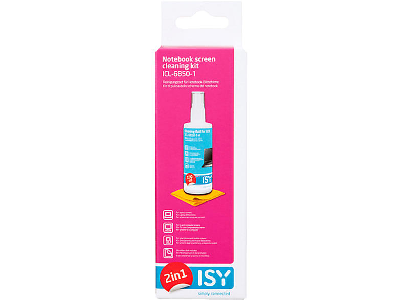 ISY Screen Cleaning Set ICL-6850-1; Reinigungs-Set