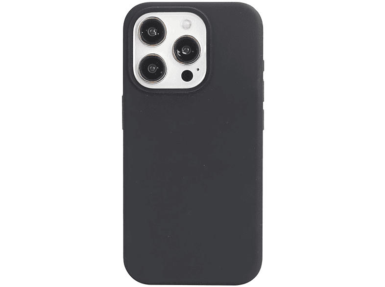 ISY ISC 2334 Backcover, für Apple iPhone 15 Pro, Schwarz; Handyhülle