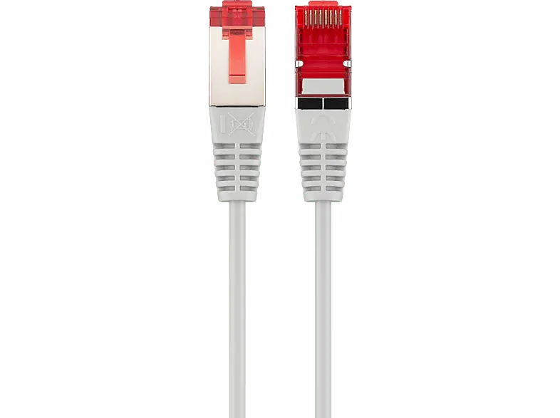 ISY Netzwerkkabel IPC-6050-1, 5m, Cat6, S/FTP, RJ-45, Weiß