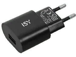 ISY IZB-521 Ladeger&auml;t, USB-A, Schwarz